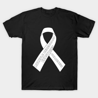 Multiple Hereditary Exostoses Awareness Ribbon T-Shirt